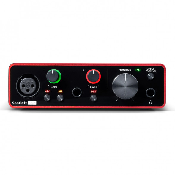 Внешняя звуковая карта FOCUSRITE Scarlett Solo 3rd Gen во Владивостоке