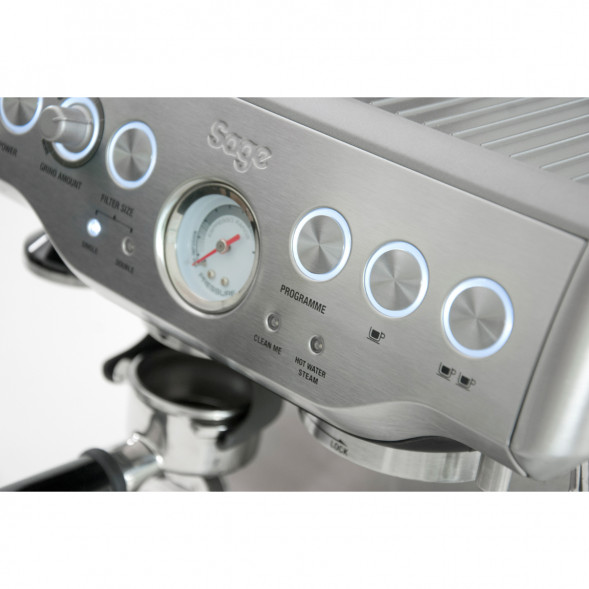 Кофеварка Sage Barista Express BES875BSS, стальной во Владивостоке