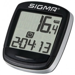 Велокомпьютер SIGMA BC 500, 5 функций, черный/серебристый