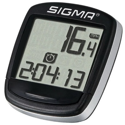 Велокомпьютер SIGMA BC 500, 5 функций, черный/серебристый во Владивостоке