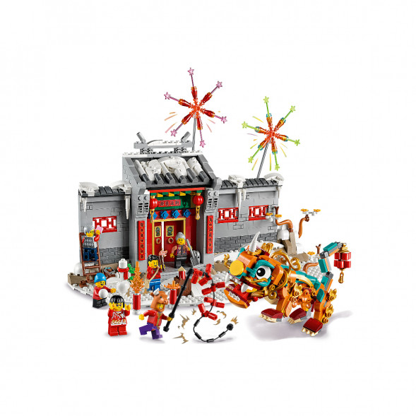 Конструктор LEGO Chinese New Year 80106 Легенда о Няне во Владивостоке