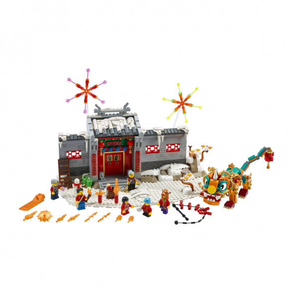 Конструктор LEGO Chinese New Year 80106 Легенда о Няне во Владивостоке