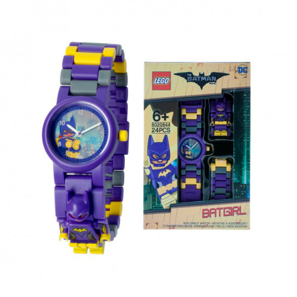Часы LEGO Super Heroes 8020844 Batman Movie Бэтгерл с минифигуркой во Владивостоке