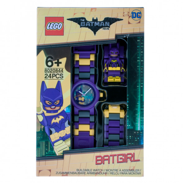 Часы LEGO Super Heroes 8020844 Batman Movie Бэтгерл с минифигуркой во Владивостоке