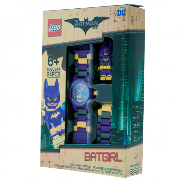 Часы LEGO Super Heroes 8020844 Batman Movie Бэтгерл с минифигуркой во Владивостоке