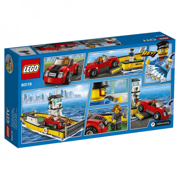 Конструктор LEGO City 60119 Паром во Владивостоке