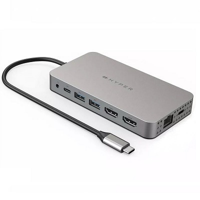 USB Хаб Hyper HyperDrive Dual 4K HDMI 10-в-1 USB-C во Владивостоке