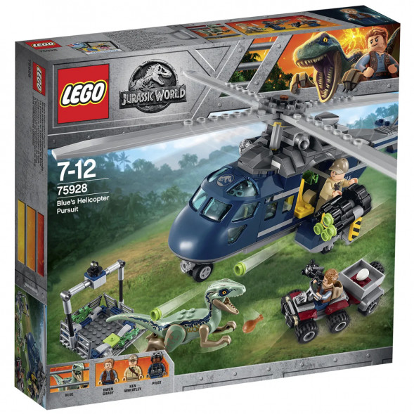 Конструктор LEGO Jurassic World 75928 Погоня за Блю на вертолёте  во Владивостоке