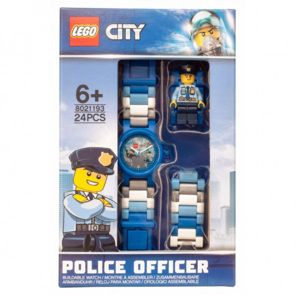 Часы LEGO City 8021193 City «Policeman» с минифигуркой во Владивостоке