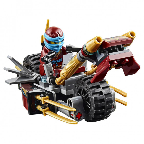 Конструктор LEGO Ninjago 70600 Погоня на мотоциклах во Владивостоке