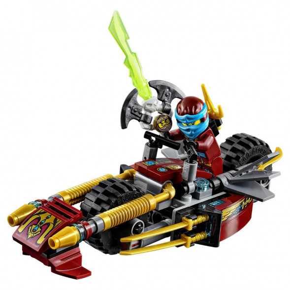 Конструктор LEGO Ninjago 70600 Погоня на мотоциклах во Владивостоке