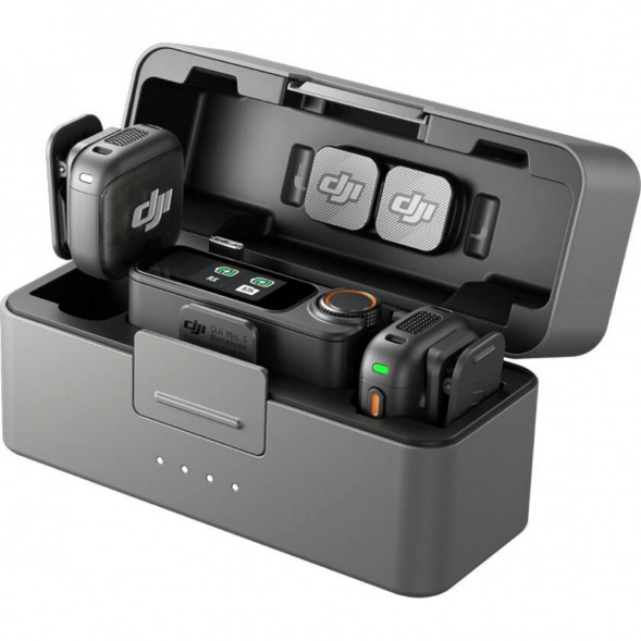 Беспроводной микрофон DJI Mic 3 (2 TX + 1 RX + Charging Case) во Владивостоке