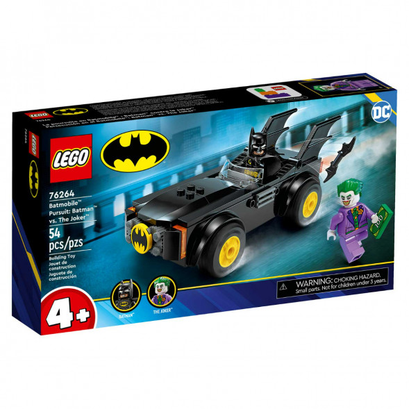Конструктор LEGO Super Heroes 76264 Погоня на Бэтмобиле: Бэтмен против Джокера во Владивостоке