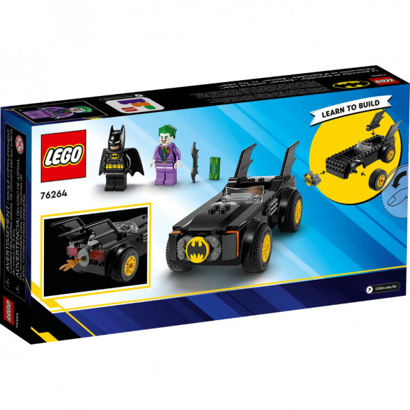 Конструктор LEGO Super Heroes 76264 Погоня на Бэтмобиле: Бэтмен против Джокера во Владивостоке