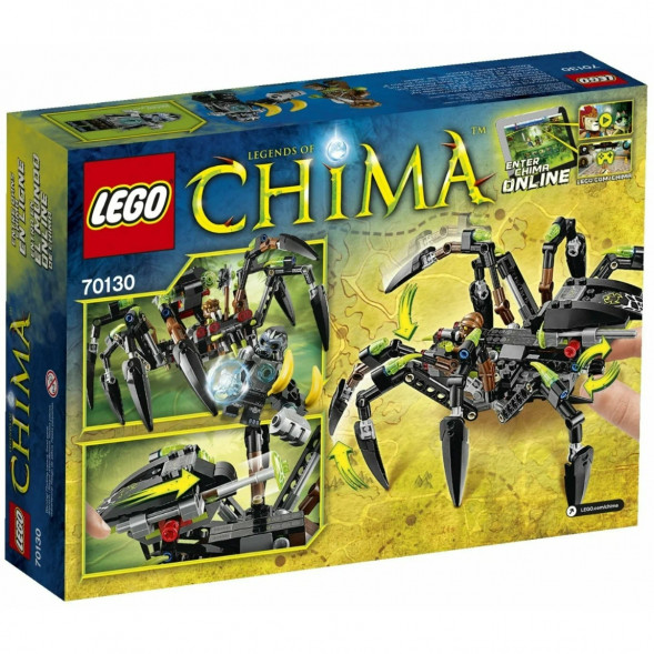 Конструктор LEGO Legends of Chima 70130 Паучий охотник Спарратуса во Владивостоке