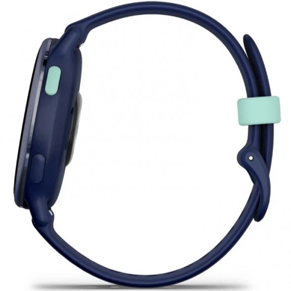 Умные часы Garmin Vivoactive 5, синие с металлически-синим безелем и силиконовым ремешком 010-02862-12 во Владивостоке
