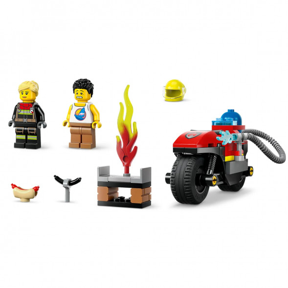 Конструктор LEGO City 60410 Пожарно-спасательный мотоцикл во Владивостоке