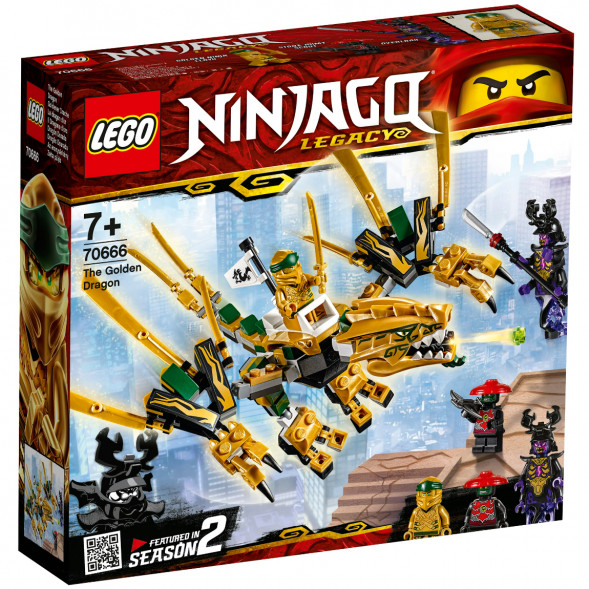 Конструктор LEGO Ninjago 70666 Золотой Дракон во Владивостоке