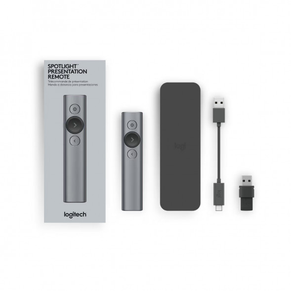 Презентер Logitech Spotlight Presentation Remote серый во Владивостоке