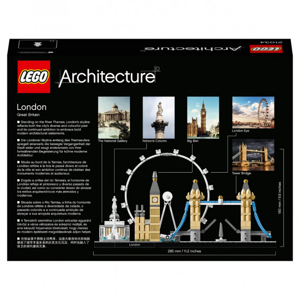 Конструктор LEGO Architecture 21034 Лондон во Владивостоке