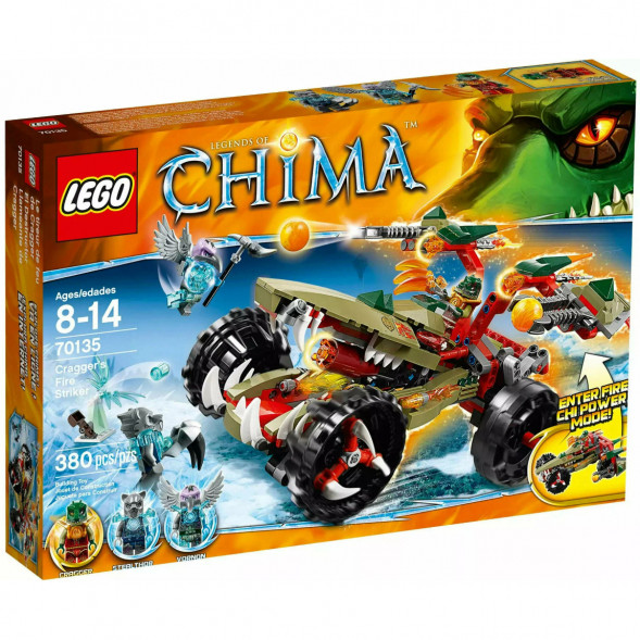 Конструктор LEGO Legends of Chima 70135 Огненный Страйкер Краггера во Владивостоке