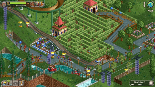 Игра RollerCoaster Tycoon: Classic [Nintendo Switch, английская версия] во Владивостоке