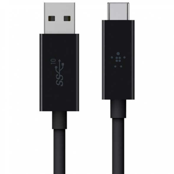 Кабель Belkin USB-A – USB-C 3.1 Gen 2 - cable, 1 м, черный во Владивостоке