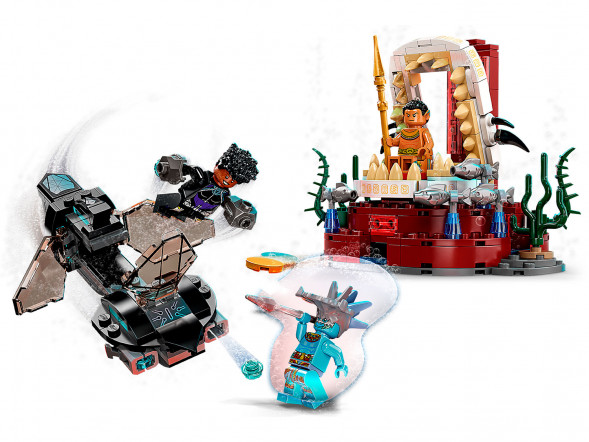 Конструктор LEGO Super Heroes 76213 Тронный зал короля Нэмора во Владивостоке