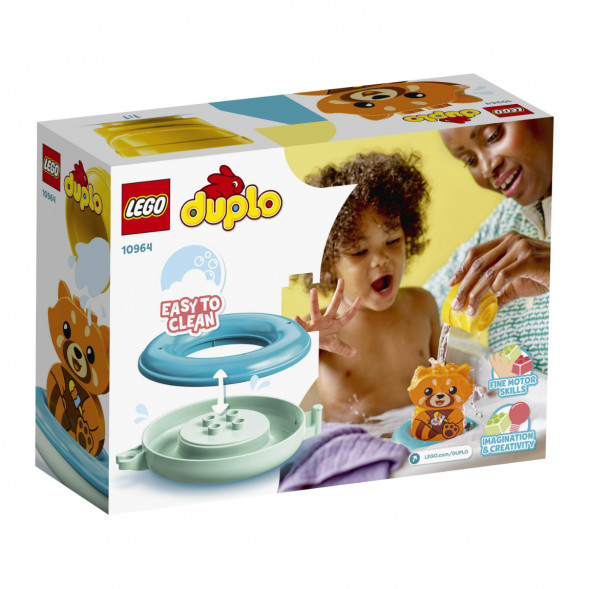 Конструктор LEGO DUPLO 10964 Приключения в ванной: Красная панда на плоту во Владивостоке