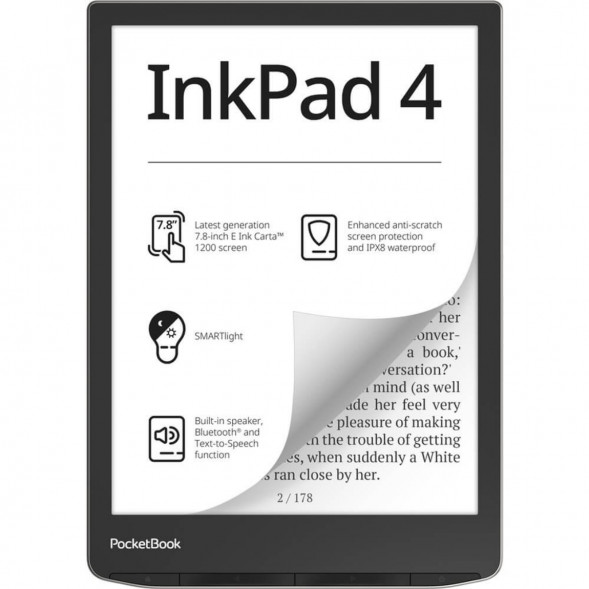 Электронная книга PocketBook 743G (PB743G-U-WW), Stardust Silver во Владивостоке