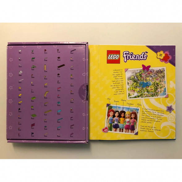 Книга и набор кубиков LEGO Friends Buch &amp;amp; Steine-Set Zwei Freundinnen auf Schatzsuche во Владивостоке