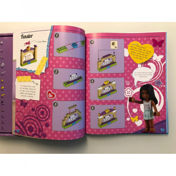 Книга и набор кубиков LEGO Friends Buch &amp;amp; Steine-Set Zwei Freundinnen auf Schatzsuche во Владивостоке