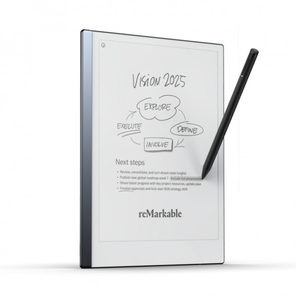 Графический планшет reMarkable 2 со стилусом Marker Plus и чехлом Book Folio серый (RM114) во Владивостоке