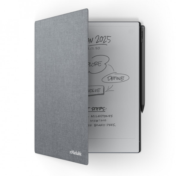 Графический планшет reMarkable 2 со стилусом Marker Plus и чехлом Book Folio серый (RM114) во Владивостоке