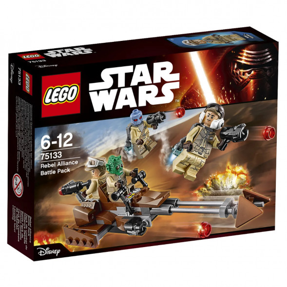 Конструктор LEGO Star Wars 75133 Боевой набор Повстанцев во Владивостоке