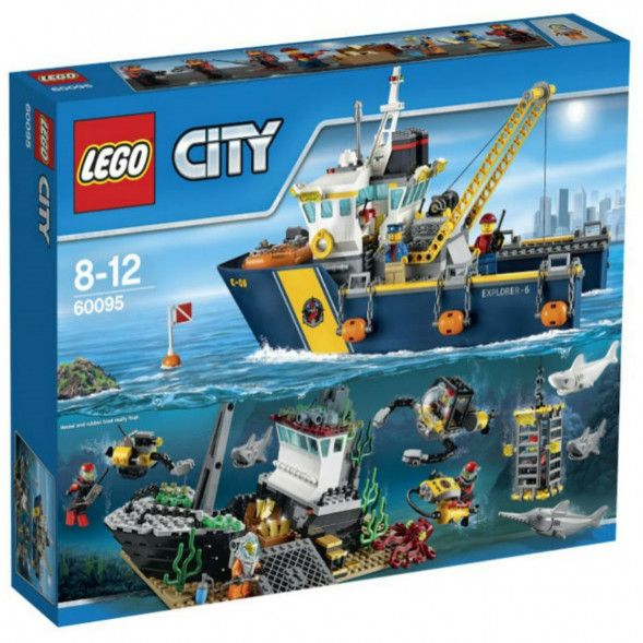 Конструктор LEGO City 60095 Корабль исследователей морских глубин во Владивостоке