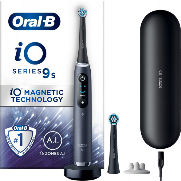 Электрическая зубная щетка Oral-B iO Series 9s (387071), Black Onyx во Владивостоке