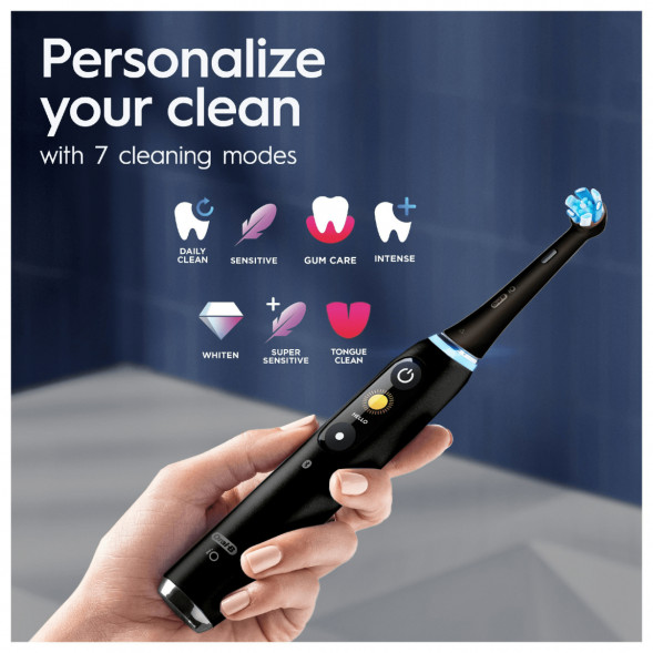 Электрическая зубная щетка Oral-B iO Series 9s (387071), Black Onyx во Владивостоке