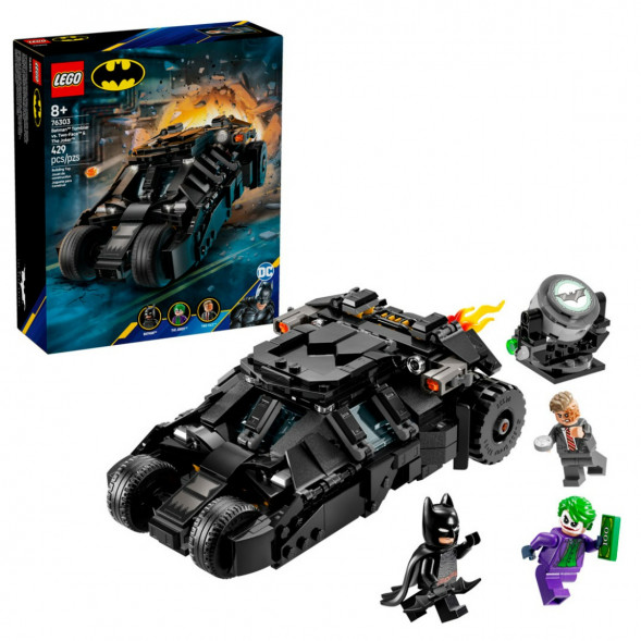 Конструктор LEGO Super Heroes 76303 Тумблер Бэтмена против Двуликого и Джокера во Владивостоке