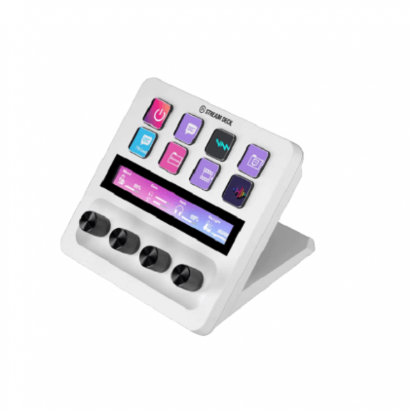 Контроллер для стриминга Elgato Stream Deck +, белый во Владивостоке