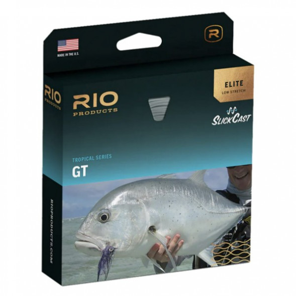 Леска RIO Elite GT Float WF10F, Blue/Orange/Sea Grass во Владивостоке