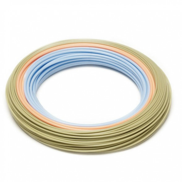Леска RIO Elite GT Float WF10F, Blue/Orange/Sea Grass во Владивостоке