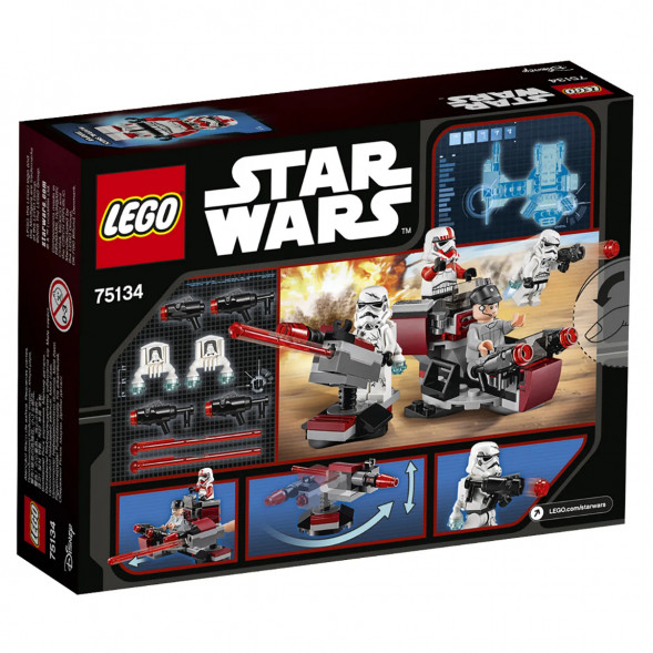 Конструктор LEGO Star Wars 75134 Боевой набор Галактической Империи во Владивостоке