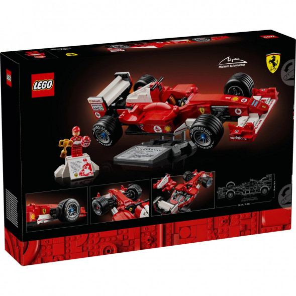 Конструктор LEGO Icons 11375 Ferrari F2004 и Михаэль Шумахер во Владивостоке