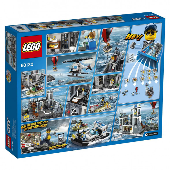 Конструктор LEGO City 60130 Police Остров-тюрьма во Владивостоке