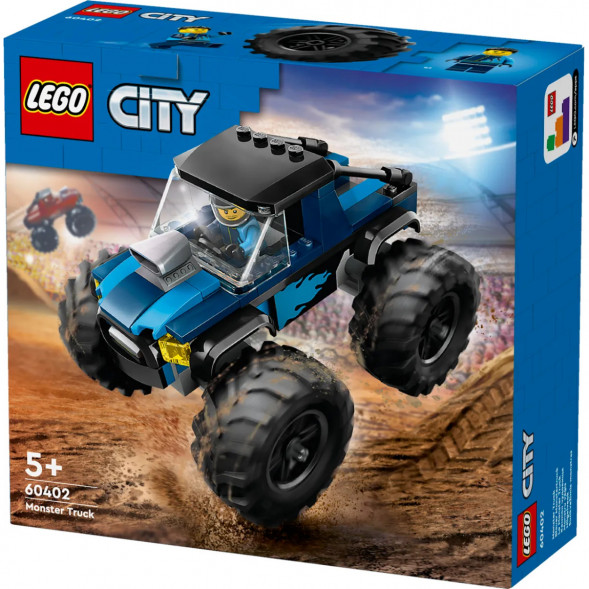 Конструктор LEGO City 60402 Синий Монстр-трак во Владивостоке