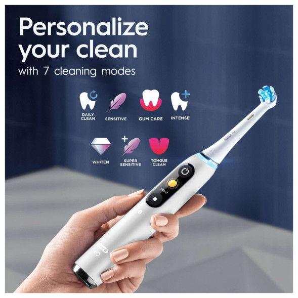 Электрическая зубная щетка Oral-B iO Series 9s (387224), White во Владивостоке