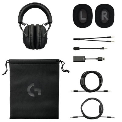 Компьютерная гарнитура Logitech G PRO X, черный во Владивостоке
