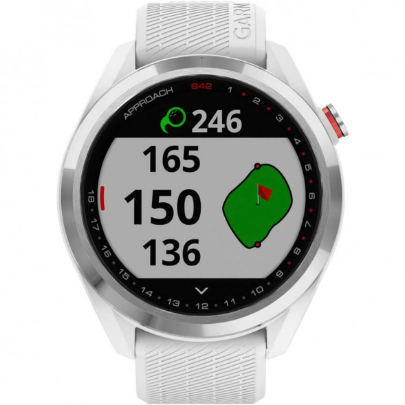 Умные часы для гольфа Garmin Approach S42, белый 010-02572-01 во Владивостоке
