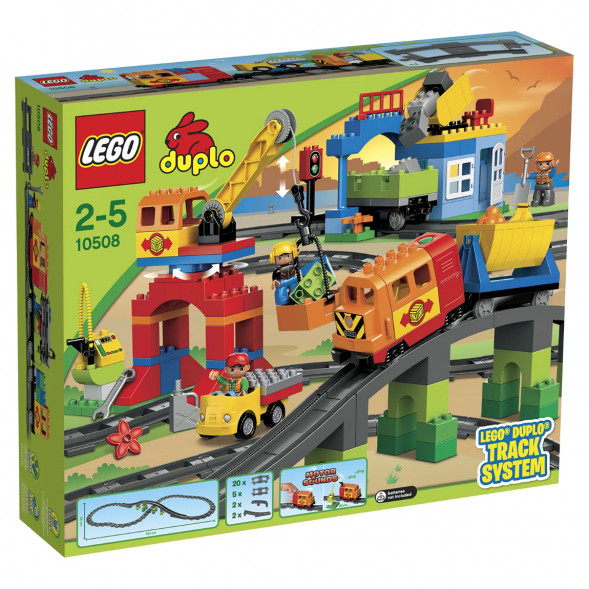 Конструктор LEGO DUPLO Town 10508 Большой поезд во Владивостоке